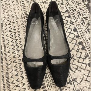 Stuart Weitzman black flats